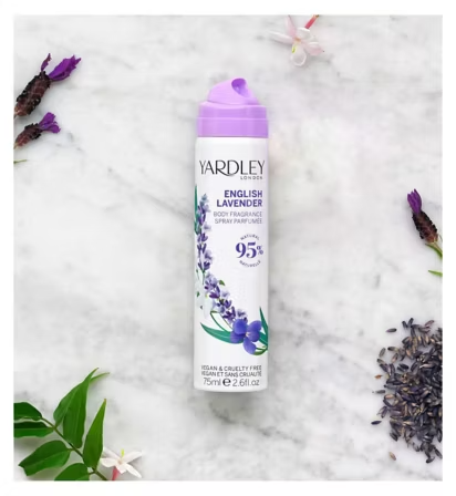 Yardley London English Lavender Body Spray 75ml