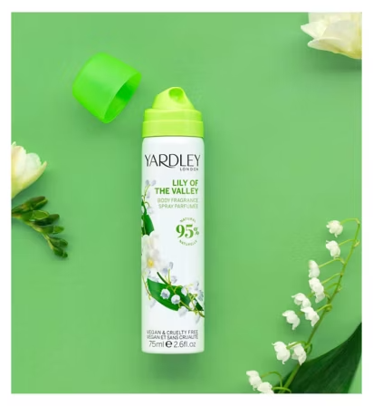 Yardley London Lily of the Valley Body Spray 75ml