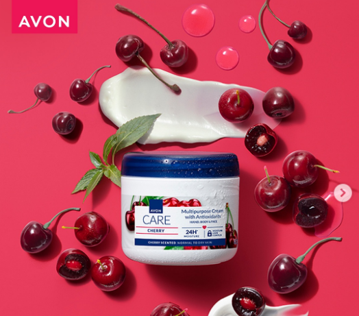 AVON Care Multipurpose Cream with Antioxidants (Cherry) 400ml