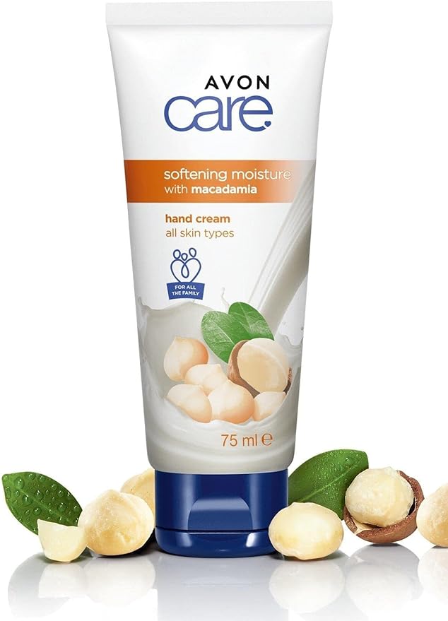 AVON Care Softening Moisture Hand Cream with Macadamia 75ml