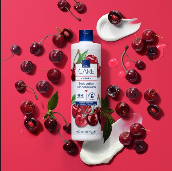 AVON CARE Cherry Body Lotion with Antioxidants 400ml