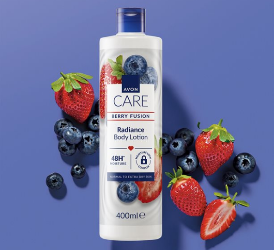 AVON CARE Radiance Berry Fusion Body Lotion 400ml