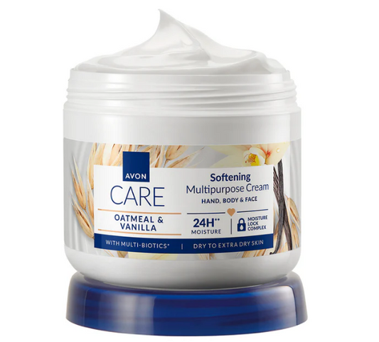 AVON Care Softening Multipurpose Cream (Oatmeal & Vanilla) 400ml