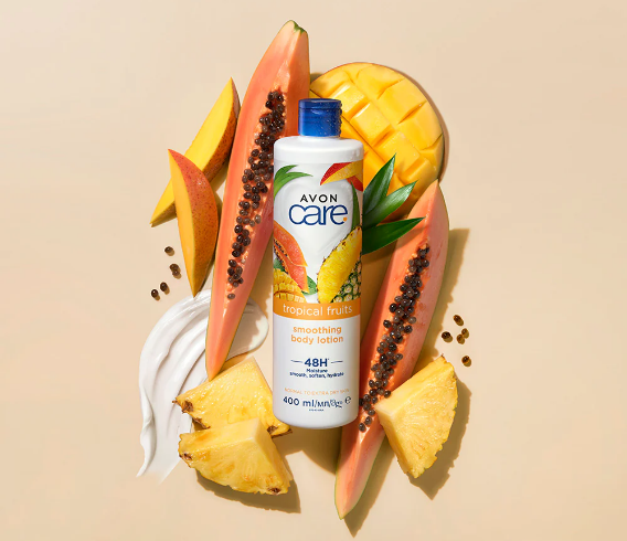 AVON CARE Smoothing Tropical Fruits Body Lotion 400ml