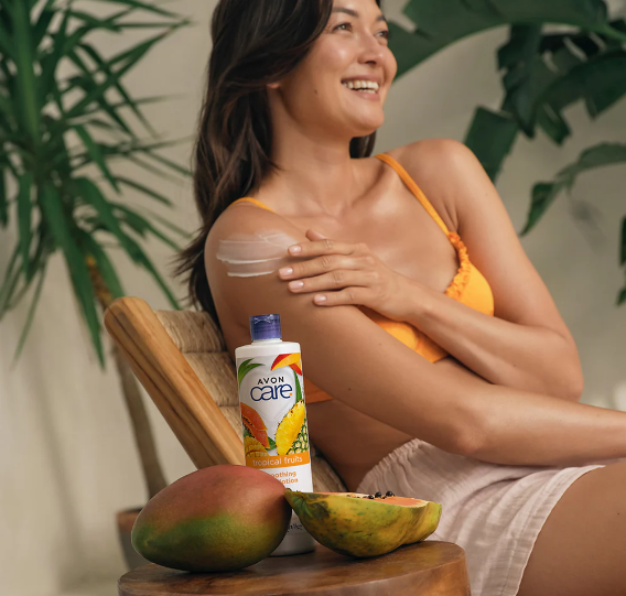 AVON CARE Smoothing Tropical Fruits Body Lotion 400ml