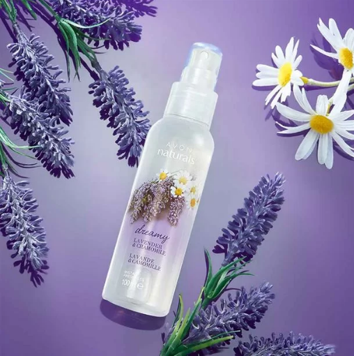 AVON Naturals Dreamy Lavender & Chamomile Scented Spritz (Body Mist)100ml