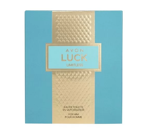 AVON LUCK LIMITLESS FOR HIM EAU DE TOILETTE  75ml