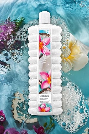 Avon Sense Aloha Manoi Bubble Bath (Coconut & Tiare Flower Scent) 1-Litre (1000ml)