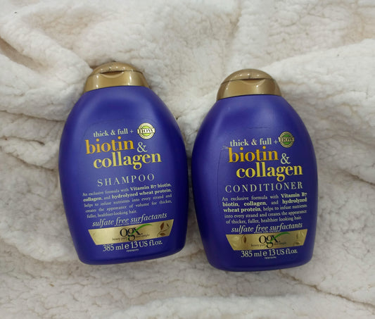 OGX Biotin & Collagen Shampoo 385ml
