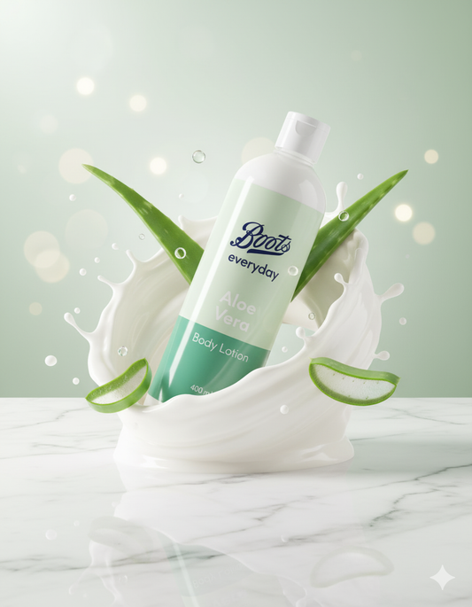 Boots Everyday Aloe Vera Body Lotion 400ml