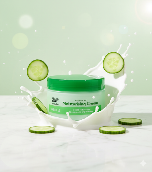 Boots Everyday Cucumber Moisturizing Cream 100ml
