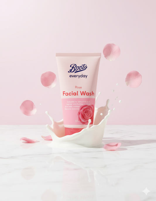 Boots Rose Face Wash 150ml
