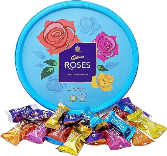 Cadbury Roses - Milk Chocolate Tubs 550g (Gift Pack)