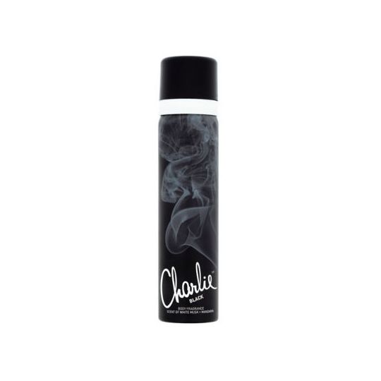 Revlon Charlie Black Perfumed Body Spray 75ml