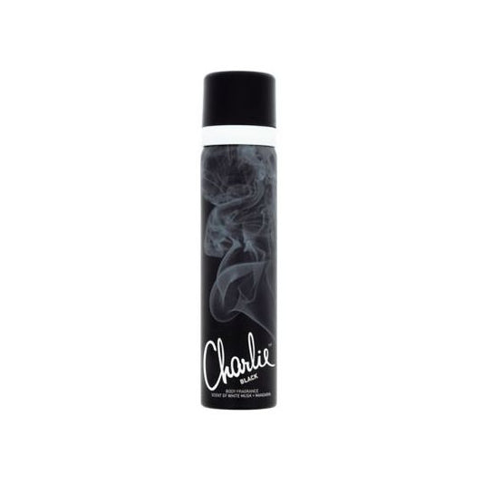Revlon Charlie Black Perfumed Body Spray 75ml