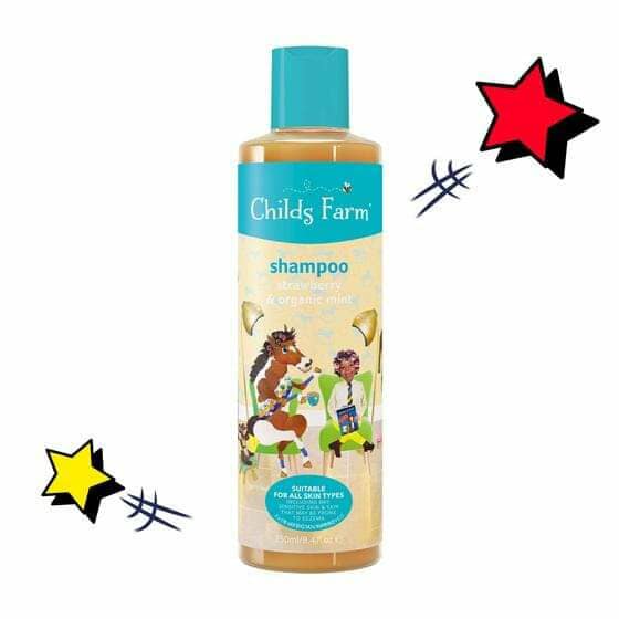 CHILD'S FARM Strawberry & Mint Kids Shampoo for Sensitive Skin 500ml
