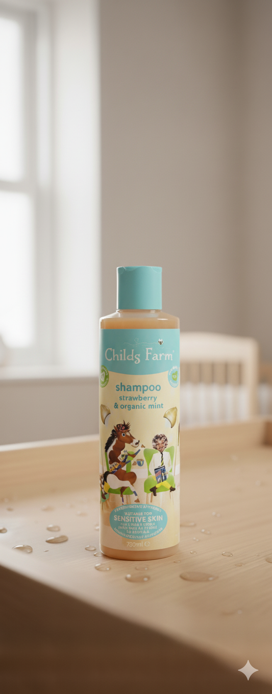 CHILD'S FARM Strawberry & Mint Kids Shampoo for Sensitive Skin 250ml