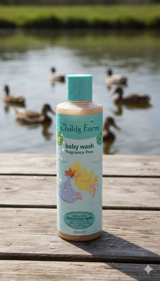 Child's Farm Baby Wash un-Fragranced 250ml