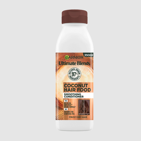 Garnier Smoothing Hair Food Coconut & Macadamia Conditioner for Frizzy & Unruly Hair 350ml