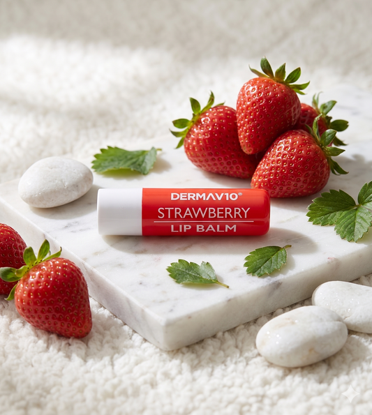 Derma V10 Strawberry Lip Balm