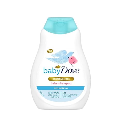 Dove Baby Rich Moisture Shampoo for Sensitive Skin Care 400ml