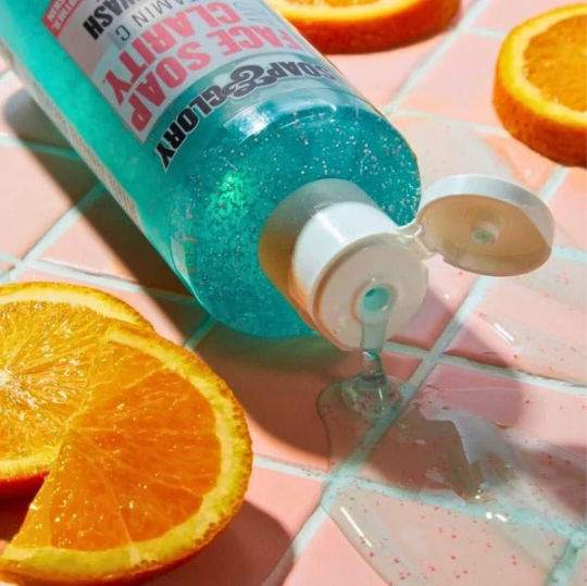 Soap & Glory Face Soap & Clarity Facial Wash with Vitamin C 350ml