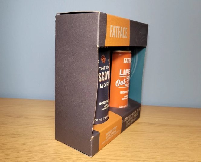 Fat Face Mens Body Wash & Body Spray Duo Néw Boxed Gift set