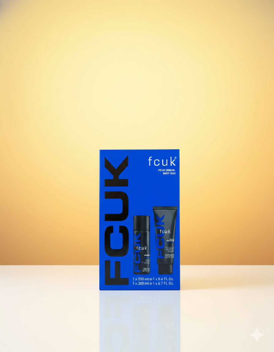 FCUK Urban Body Duo Gift Set (Body Spray & Body Wash)