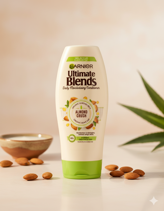 Garnier Ultimate Blends Daily Moisturizing Conditioner Organic Almond Milk & Agave Sap