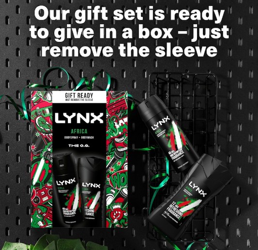 Lynx Africa Bodyspray & Bodywash Gift Set