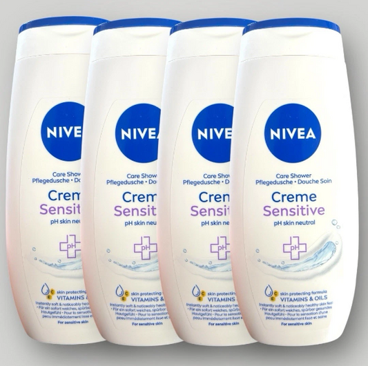 NIVEA Creme Sensitive Skin Shower Cream Body Wash 250ml