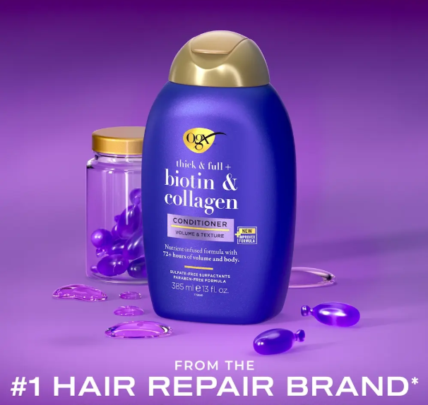 OGX Biotin & Collagen Hair Thickening Conditioner 385ml