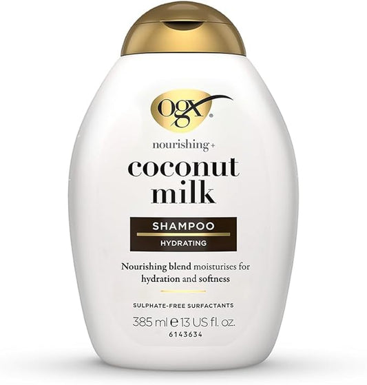 OGX Nourishing+ Coconut Milk pH Balanced Shampoo 385ml