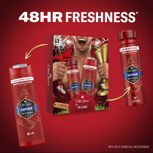 OLD SPICE Footballer Body Duo Gift Set