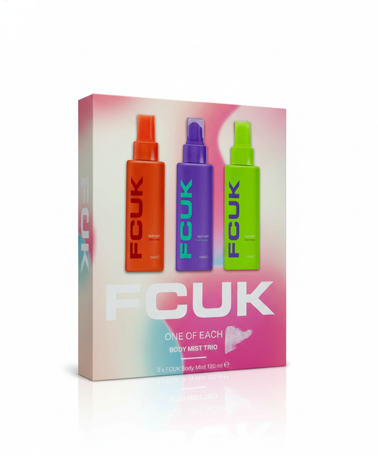 FCUK One Of Each Body Mist Trio Gift Set for Her