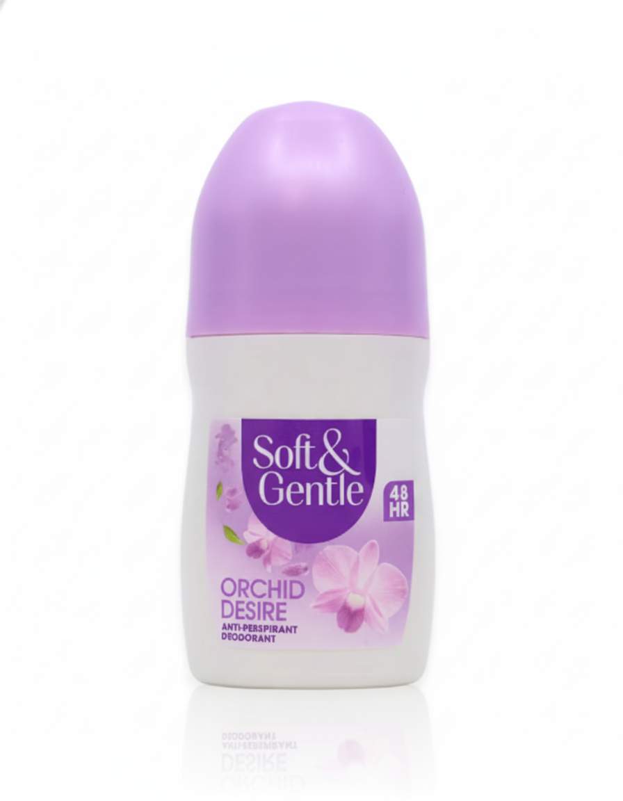 SOFT & GENTLE Orchid Desire Anti-Perspirant Deodorant Roll-on 50ml