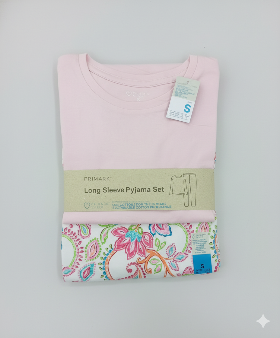 PRIMARK Short Sleeve Pyjama Sets (PJ Set) SIZE (Small)