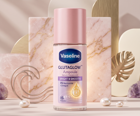 Vaseline GlutaGlow Ampoule Roll on Deodorant – Bright & Smooth 45ml