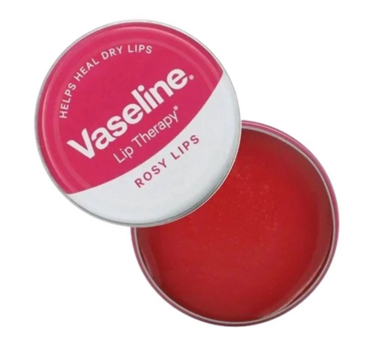 VASELINE LIP THERAPY (Rosy Lips Lip Balm) (Helps Heal Dry Lips) 20g