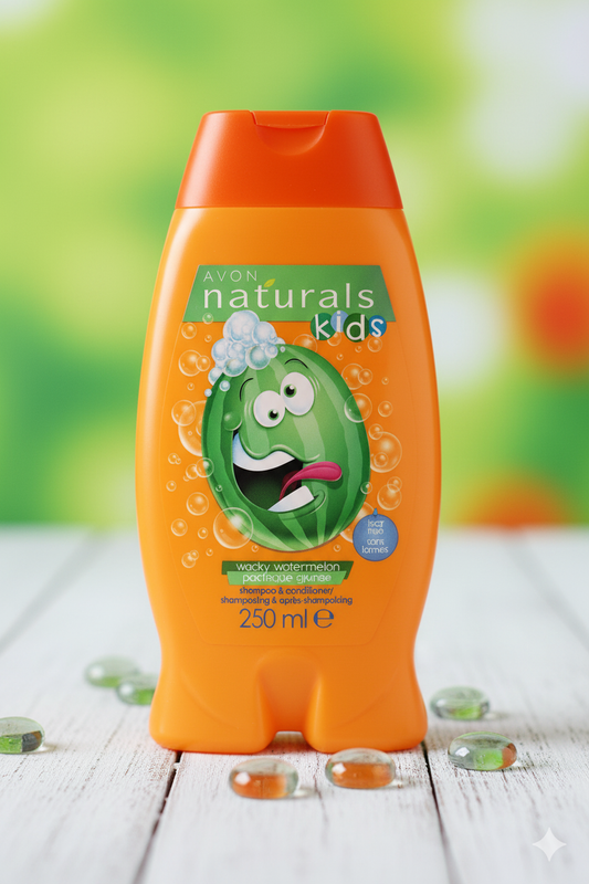 Avon Naturals Kids Wacky Watermelon Shampoo & Conditioner 250ml