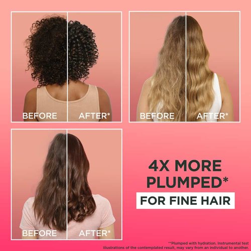 Garnier Plumping Hair Food Watermelon Shampoo for Fine Hair 350ml